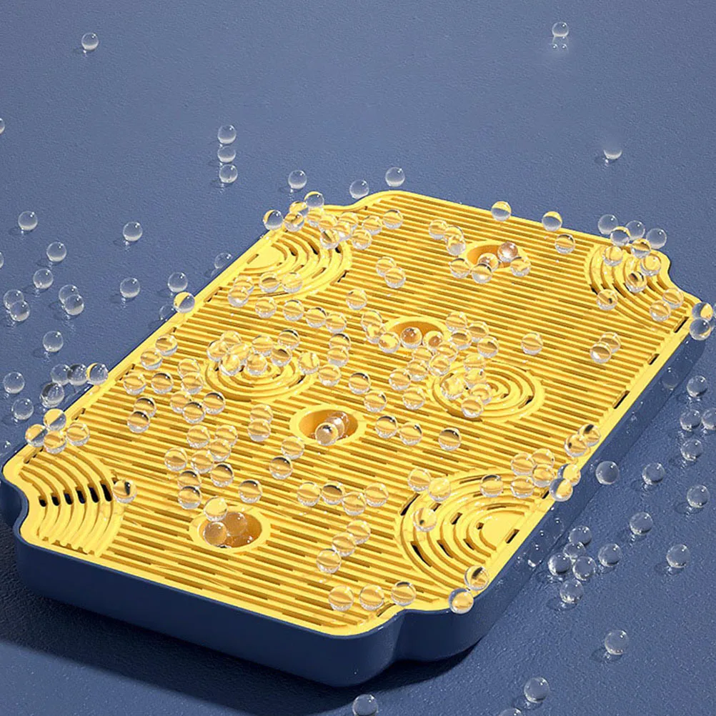 صينية تجفيف زجاجات الأطفال الفاخرة ذات دعامة ناعمة لطاولة كونترتوب المنزل والفندق تستخدم رف تجفيف محمول لزجاجات الأطفال #5