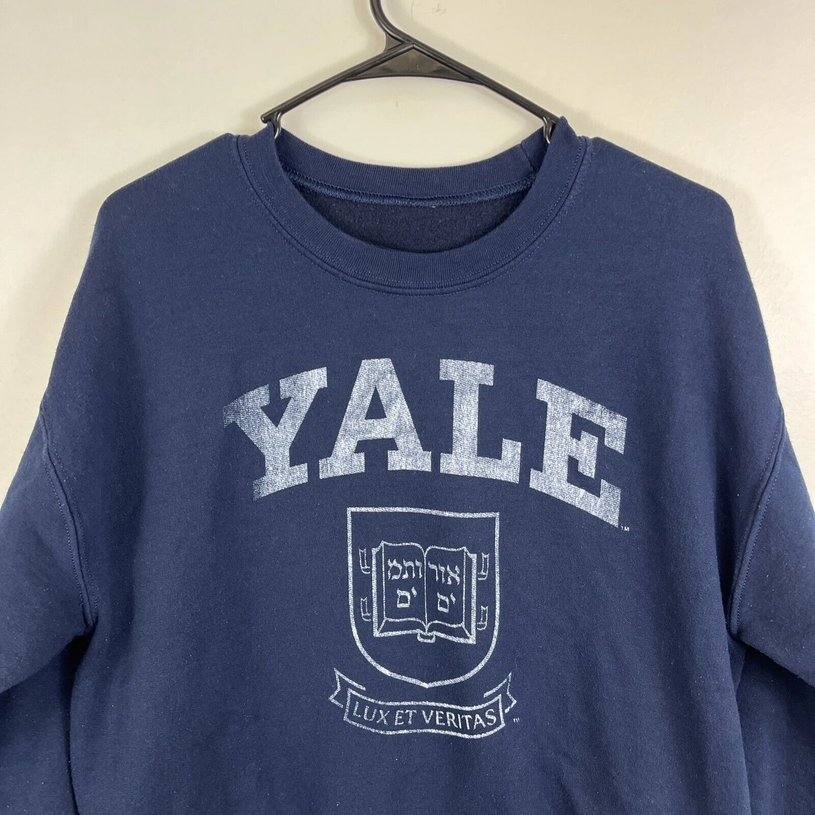 American Hot Selling College Yale University Crew Neck Sweatshirt Men\'s and Women\'s New Haven Connecticut Printed Sweatshirt