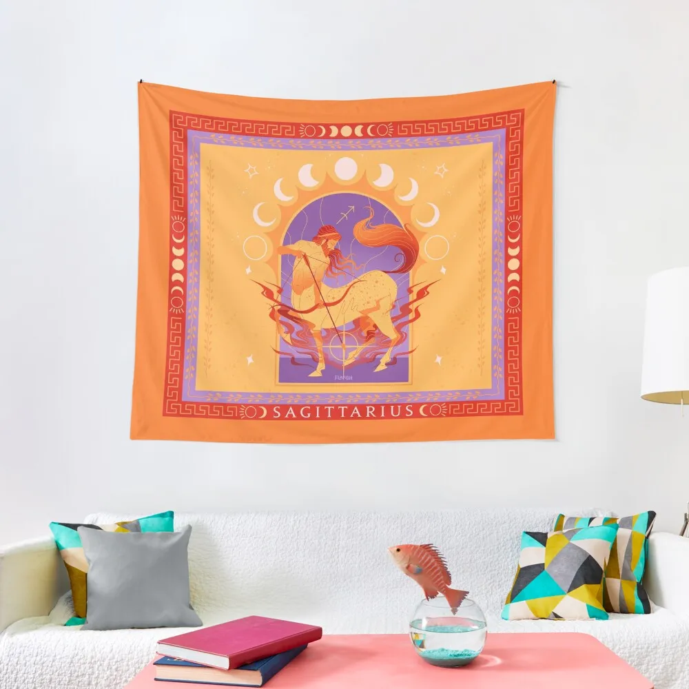 

Sagittarius - Ancient Greek Astrology Series Tapestry Japanese Room Decor Bed Room Decoration Room Decorator Tapestry