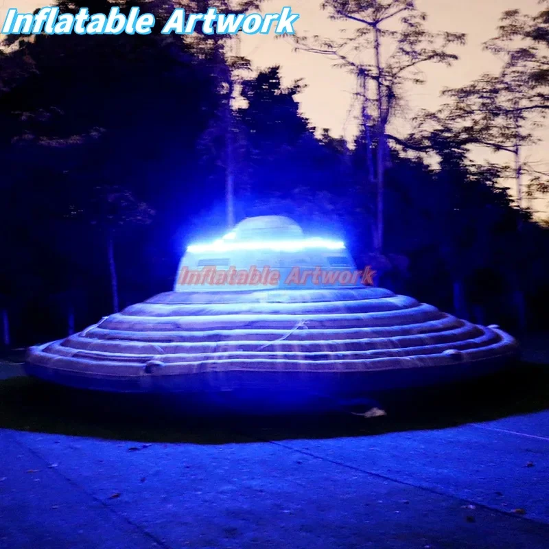 Bespoke Celestial Themed Party Big Inflatable UFO Design for Event Decoration Toys