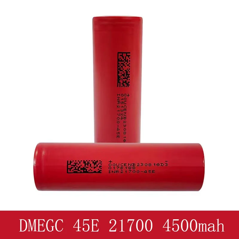 

Original DMEGC 45E 21700 4500mah Batteries 3C Lithium Ion Rechargeable Battery Pack Battery for E-Bike Flashlight Scooter