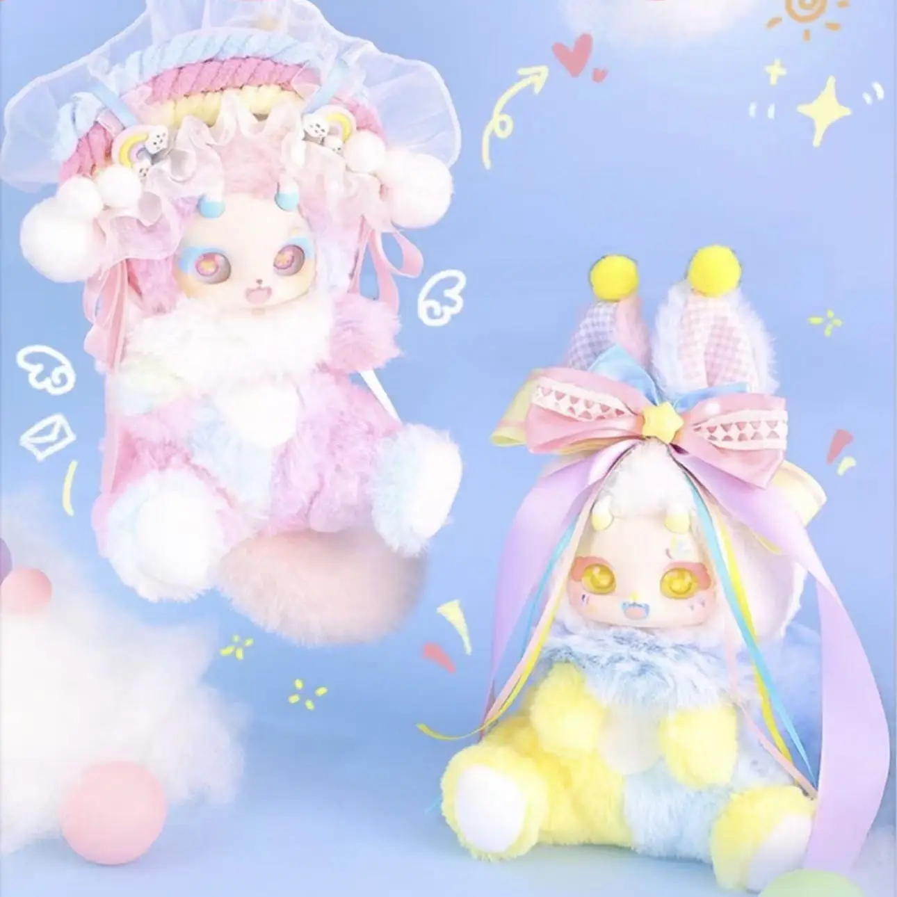 

Новая подлинная серия Boboco V2 Enigma Wonderland, слепая коробка, модная милая виниловая кукла с лицом, орнамент, мультяшный орнамент, подарочная игрушка