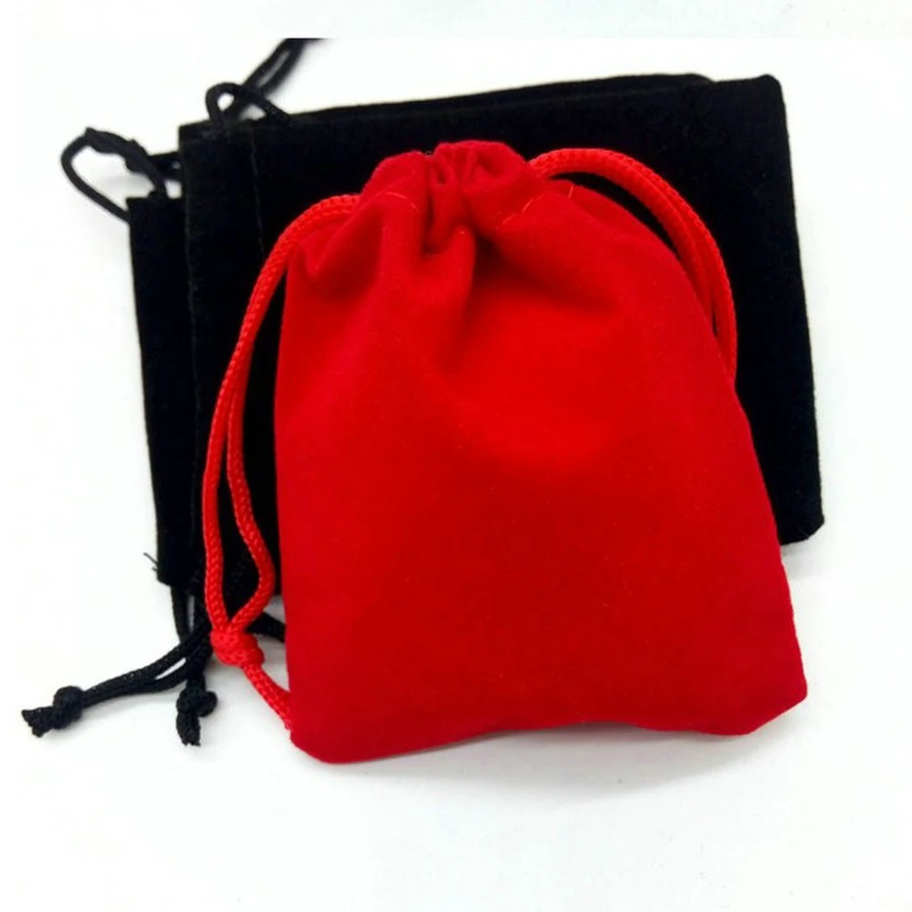 

50 Pcs Gift Gift Drawstring Bag Bags for Jewelry Drawstring Birthday Party Wedding Velvet Storage Pouches Present Sacks