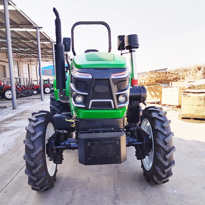 High Quality New Cheap Mini Farm Drive Tractor Loader with Engine From China