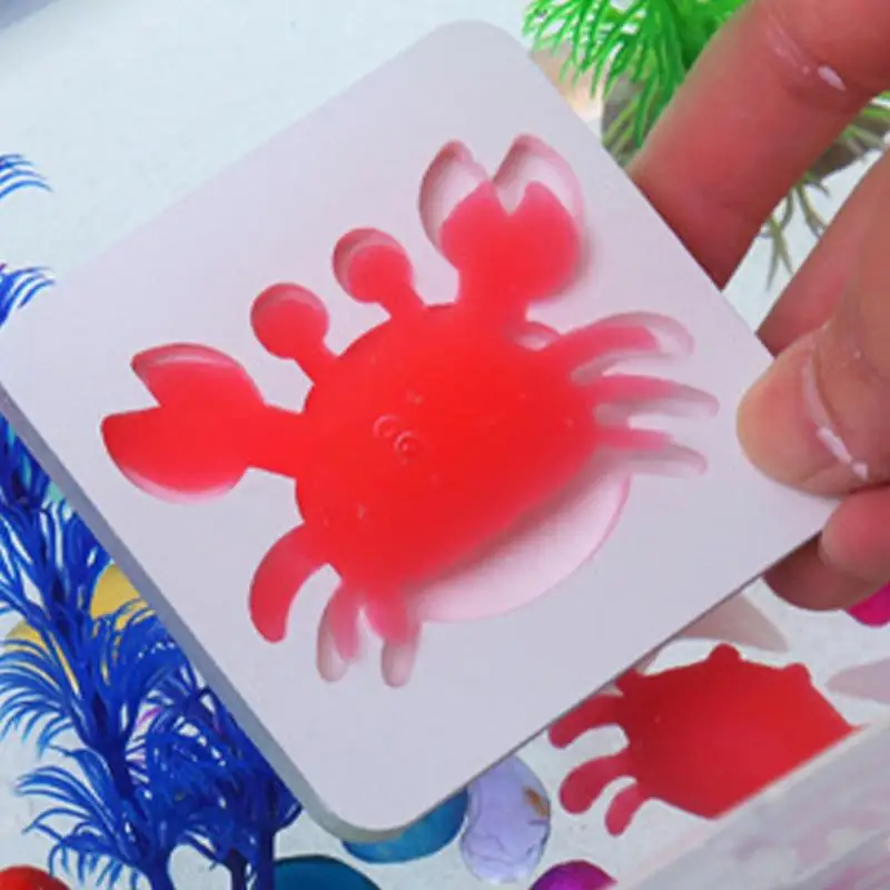 Zestaw zabawek Magic Fairy Water Zestaw ręcznie robionych żelów Magic Fairy Zestaw kreatywnych rękodzieła z 10 formami 3D Zabawki do szpachli zwierząt dla dzieci