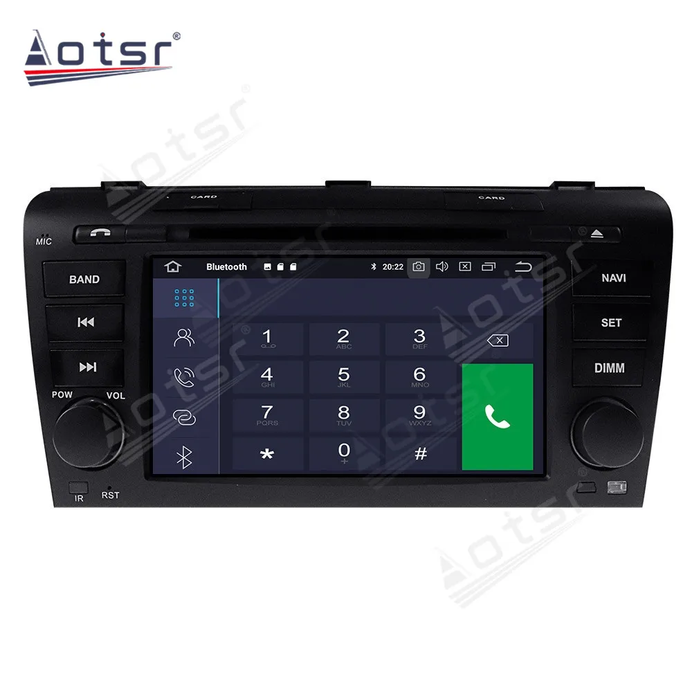 64G Android Touch Screen Car Video Radio Stereos DVD Player Multimedia System For Mazda 3 2003-2009 GPS Navigation