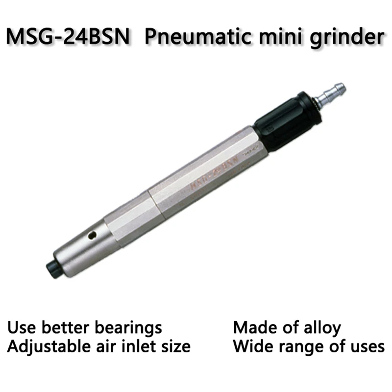 MSG-24BSN Mini Polisher Pneumatic Die Polishing Machine for Jewelry Die and Metal Rotary Polisher