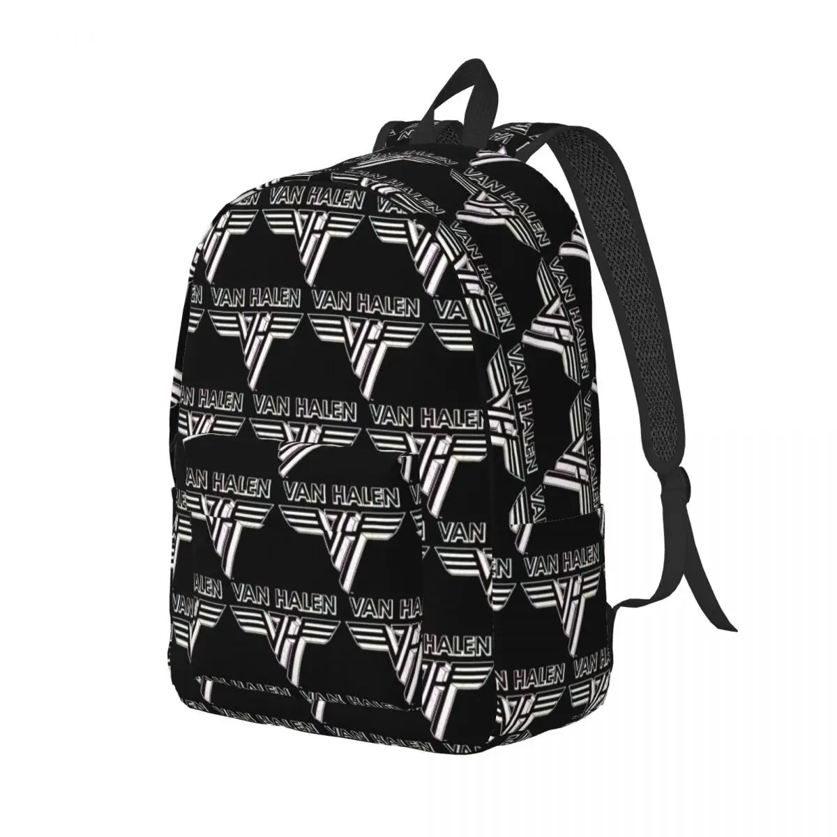 

Van Halen 5150 Logo Backpack Daypack Large Capacity Children BookBag School Bag Shoulder Bags for Boys Girls