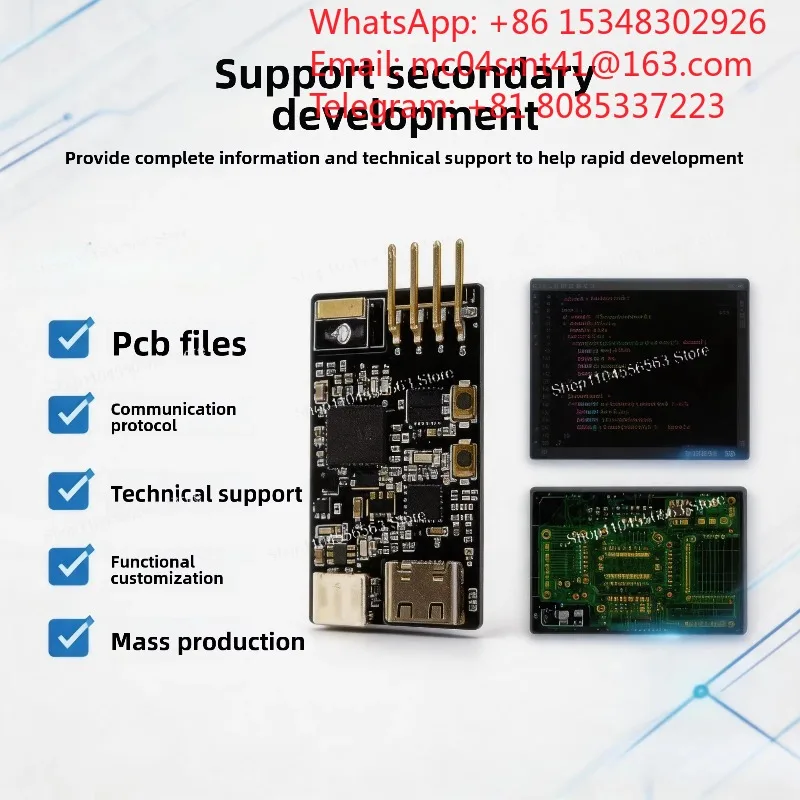 Open Source Potentiostat Development Kit With PCB Full Source Code WiFi Control Support CV EIS DPV Electrochemical Research