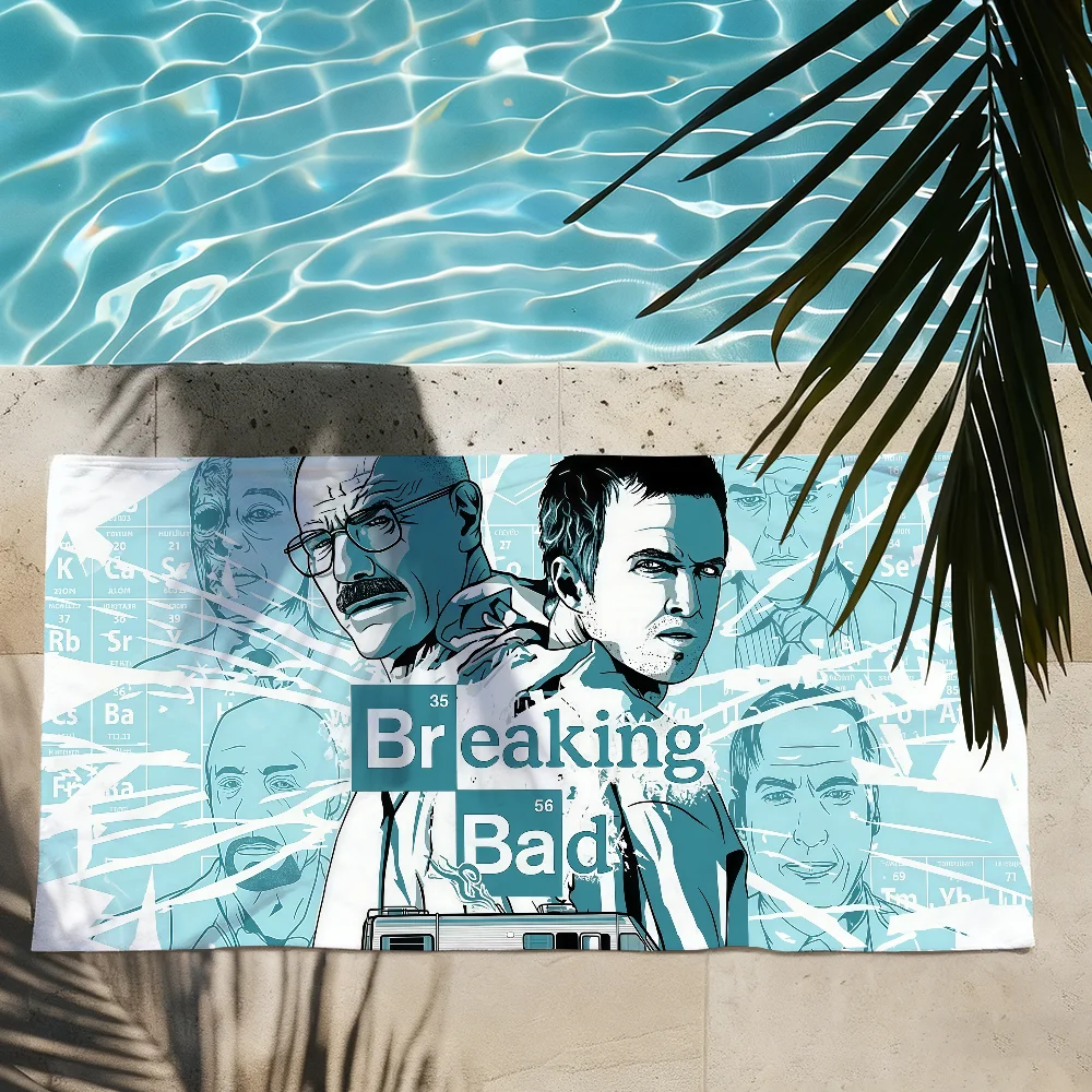 TV Breaking Bad COOL Towel Quick Drying Beach Towels Are Suitable For Swimming Pools Camping Yoga And The Gym