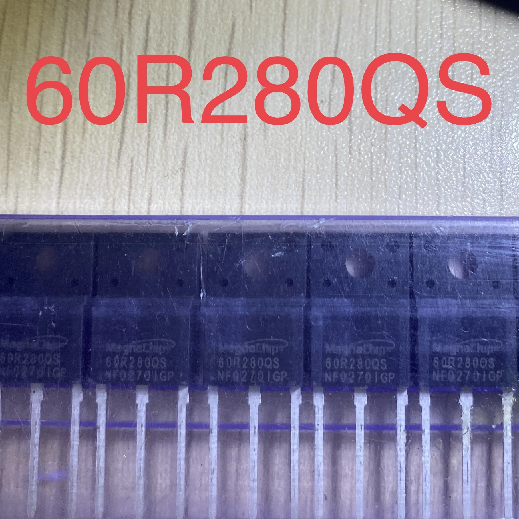 MMF60R280QS 60R280Q 600V, 0.28Ω N-channel power MOSFET TO-220F used in high-efficiency switching power supplies and industria