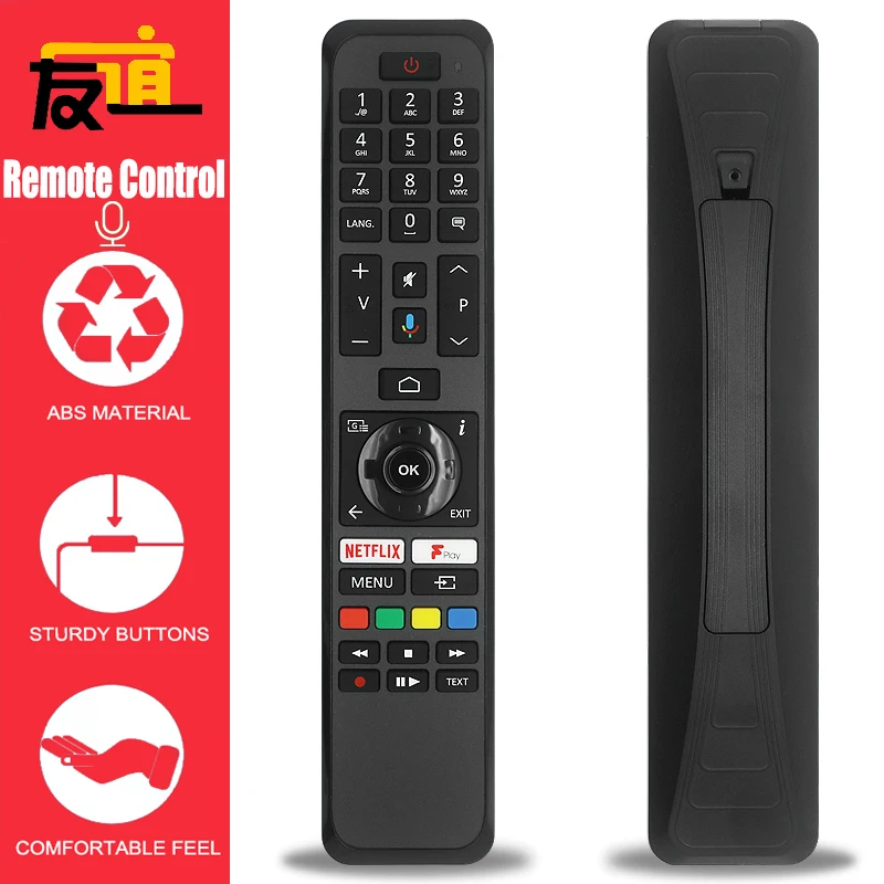 

CT-8555 Bluetooth Voice Remote Control Compatible with Toshiba Smart TVs 58UA2B63DB 55UA3A63G 65UA4B63DA