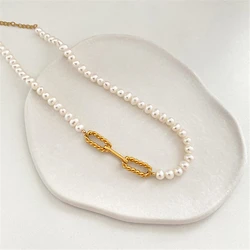 kshmir 2024 Imitation Pearl Necklace Women Fashion Clavicle Girls Jewelry Party Gift Accessories