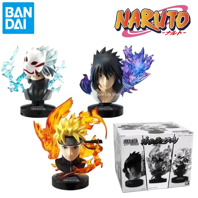 

Spot Bandai Soul Limited Naruto Sasuke Kakashi bust avatar anime model gift collection hobby