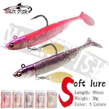 Jig Head T-Tail Fishing Lure 1