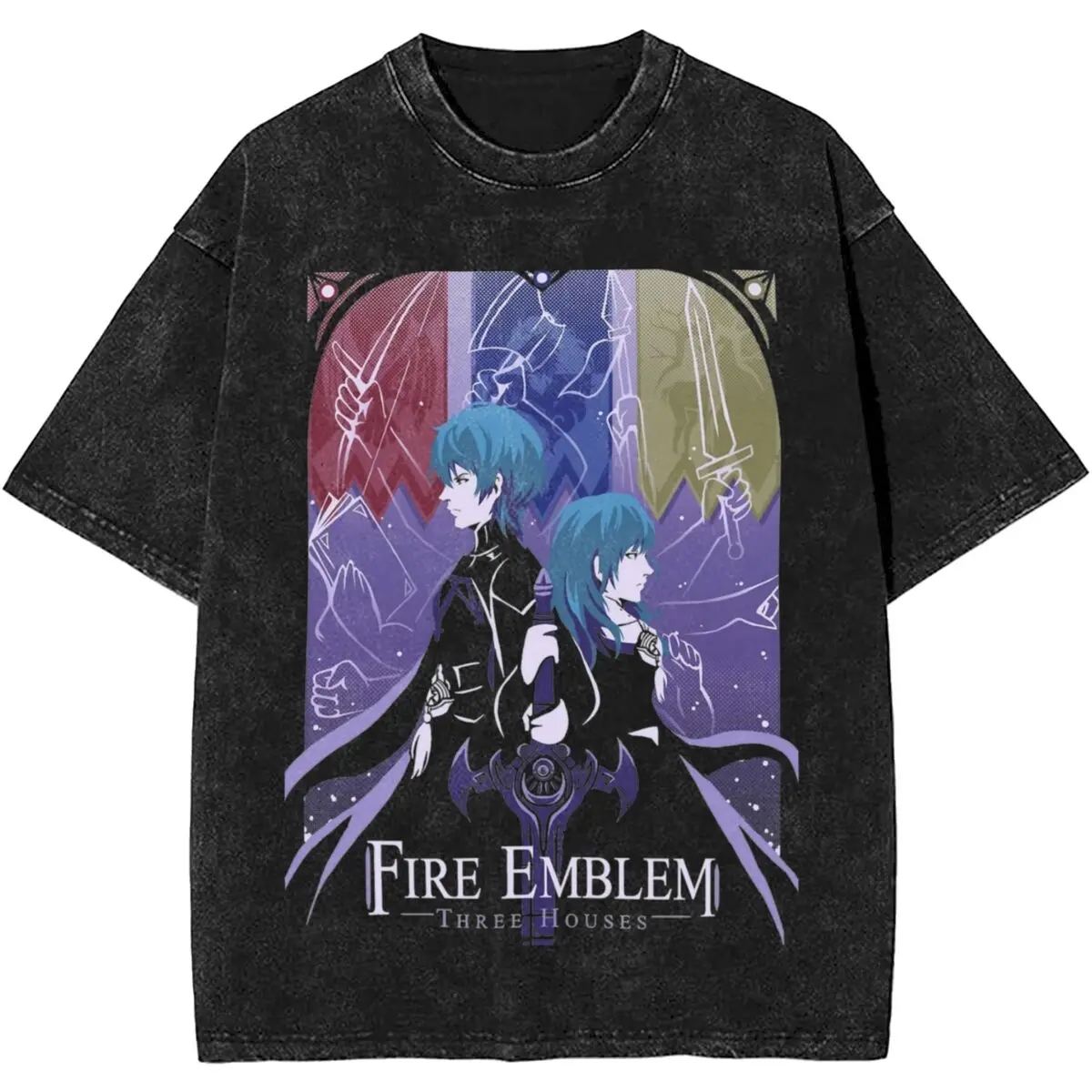 Men Women Fire Emblem Three Houses Shirt Graphic Funny Games Fashion T-Shirts 100% Cotton