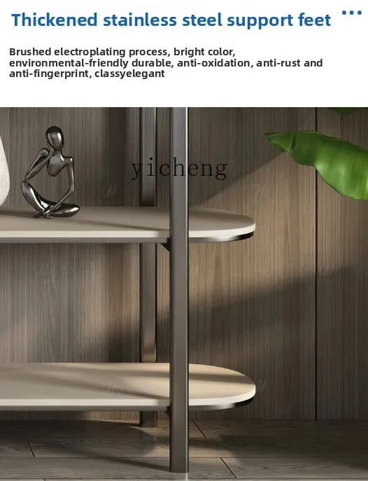 

LX Bookshelf Stainless Steel Layer Rack Simple High-end Creative
