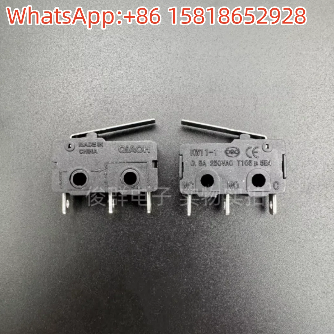 

10 шт. BH QIAOH KW11-1 микропереключатель 0,5 А с ручкой, сенсорная кнопка сброса обнаружения граничного перемещения