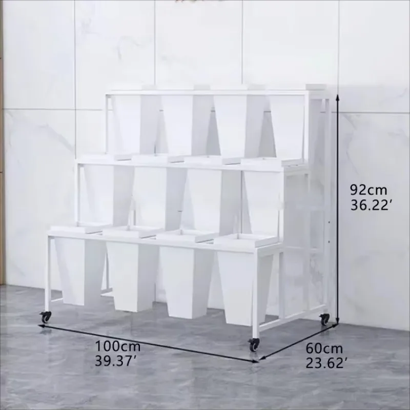 Hot metal flower display stands, retail stores, flower shops, shopping malls, flower stands