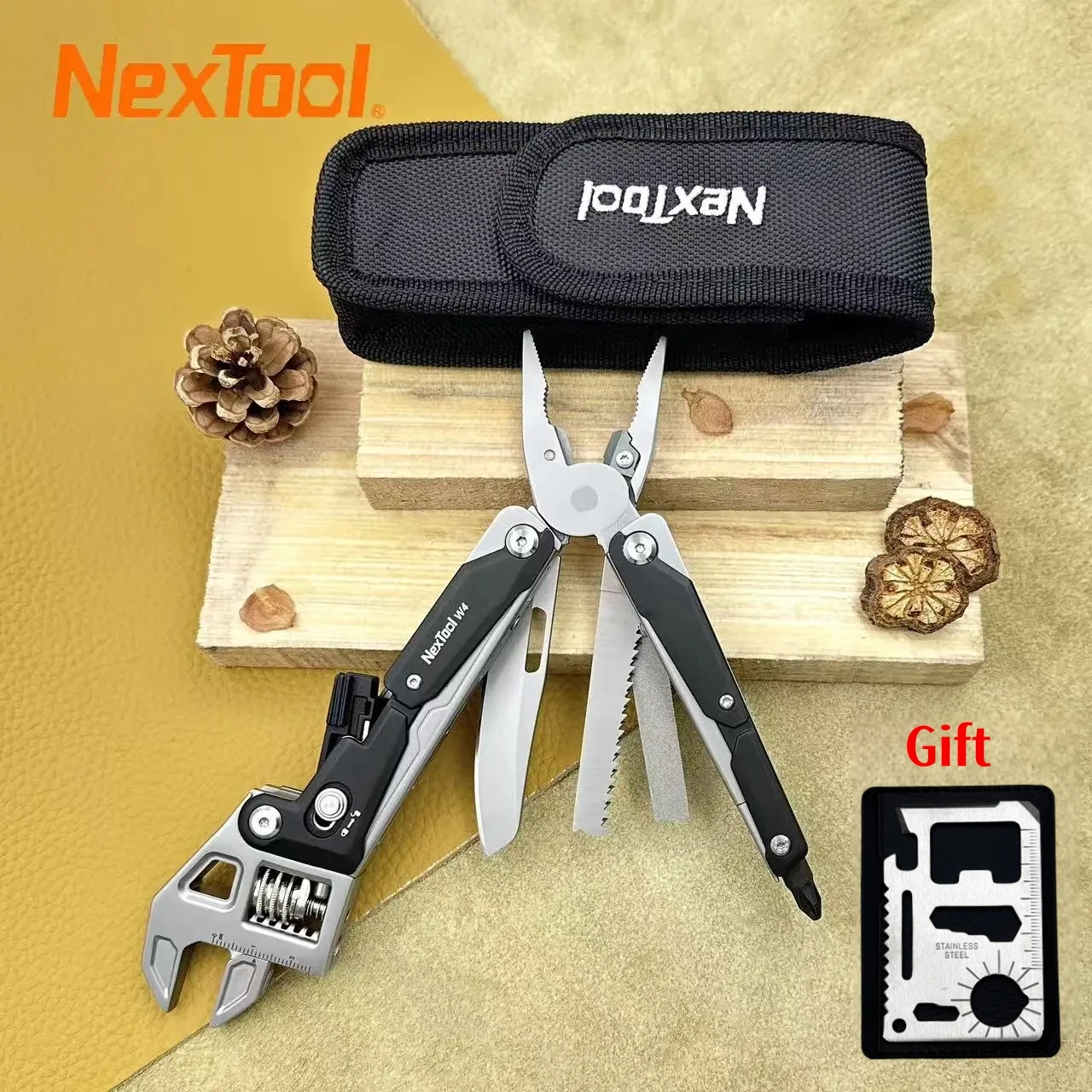 nextool-11-en-1-w4-cle-multi-outils-cle-reglable-pince-couteau-pliant-outils-a-main-tournevis-scie-a-bois-outils-de-travail-du-bois