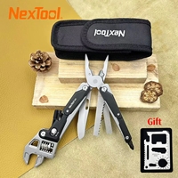 NexTool 11-In-1 W4 Multitool Wrench Adjustable Wrench Pliers Folding Knife Hand Tools Screwdriver Wooding Saw Wood Working Tools