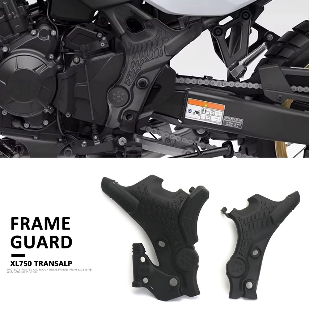 

New For Honda XL750 Transalp XL 750 TRANSALP 2023 2024 Motorcycle Accessories Side Frame Panel Guard Protector Cover