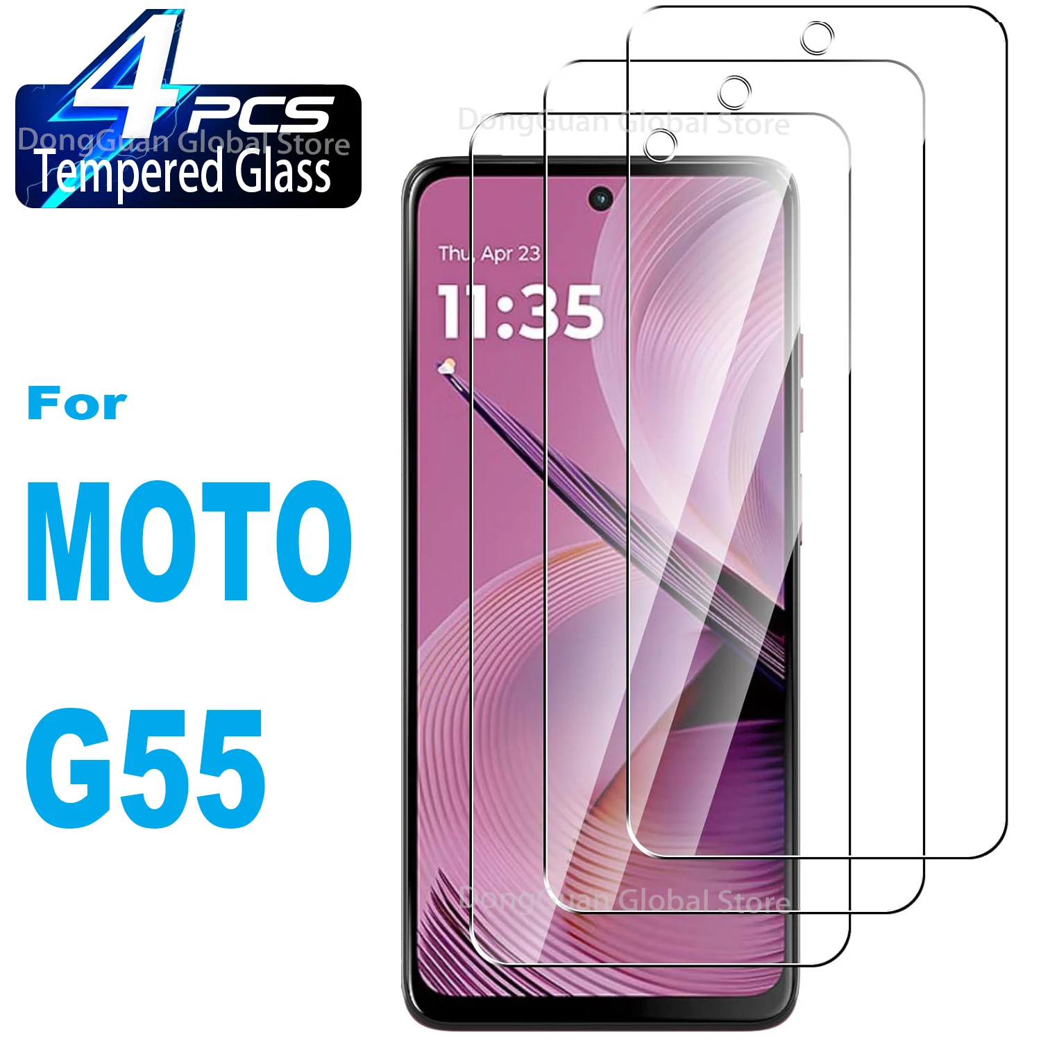 

9H Tempered Glass For Motorola Moto G55 Screen Protector Glass Film