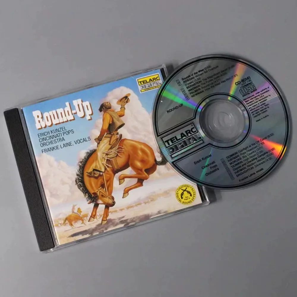 قرص مضغوط للتجميع الغربي - قرص تجريبي عالي الدقة بدون فقدان مع مشاعر غربية أصلية