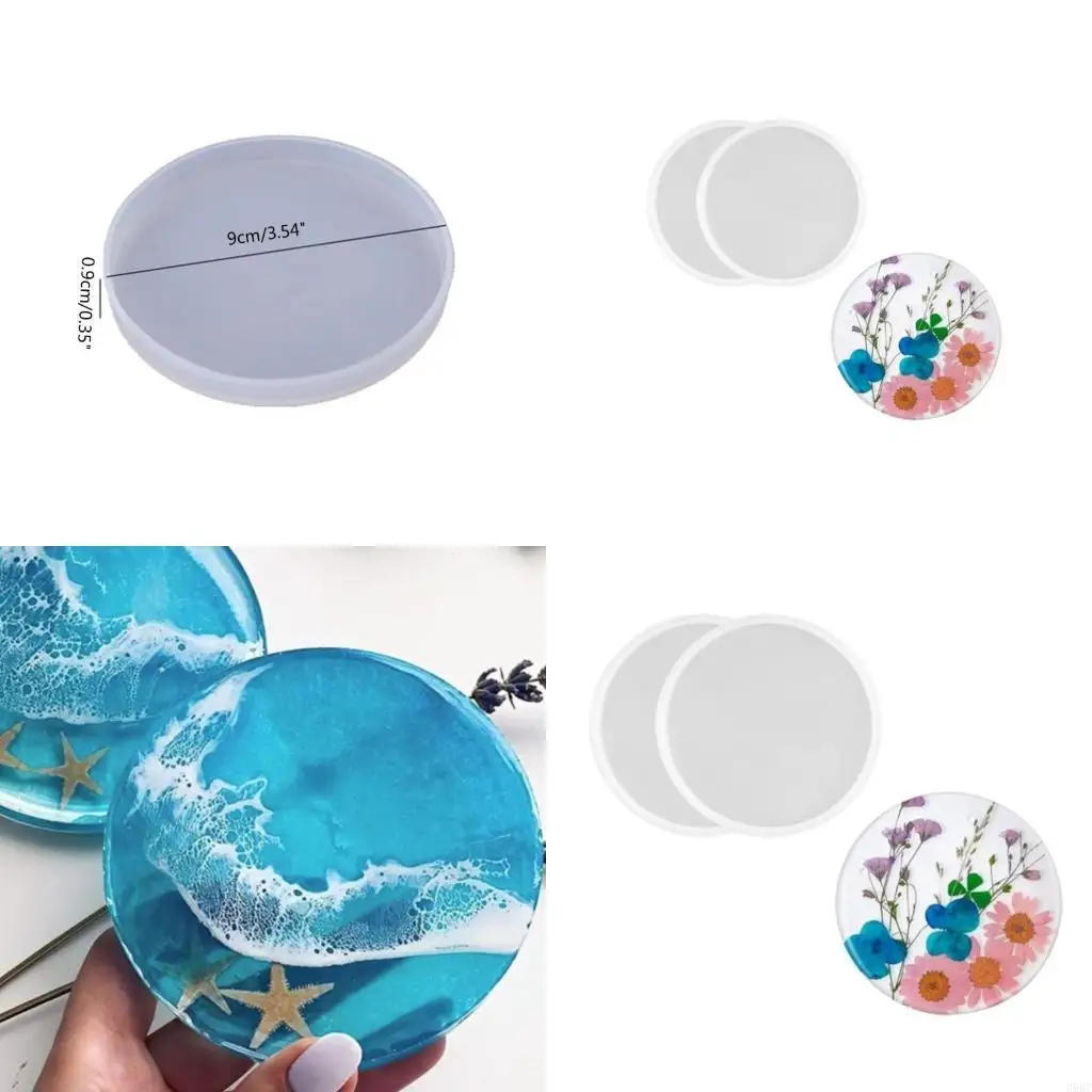 

39BC Круглые формы для подставки для подставки для диска в форме диска силиконовых горных форм для мата