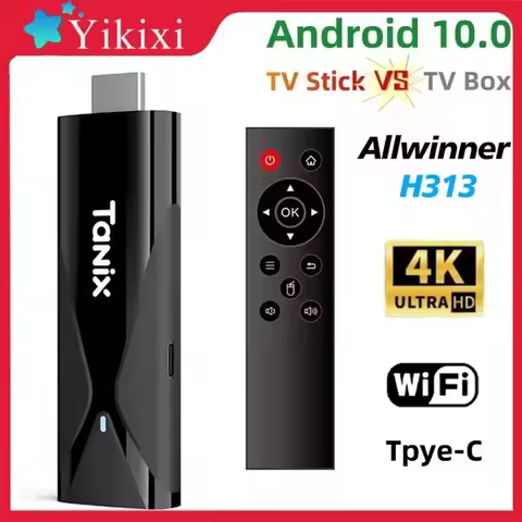 TX8 TV Stick 2.4G Wifi HDR Allwinner H313 HD 4K 2GB 16GB USB Set Top Box Super Mini Portable Video Movice TV Stick Media Playe