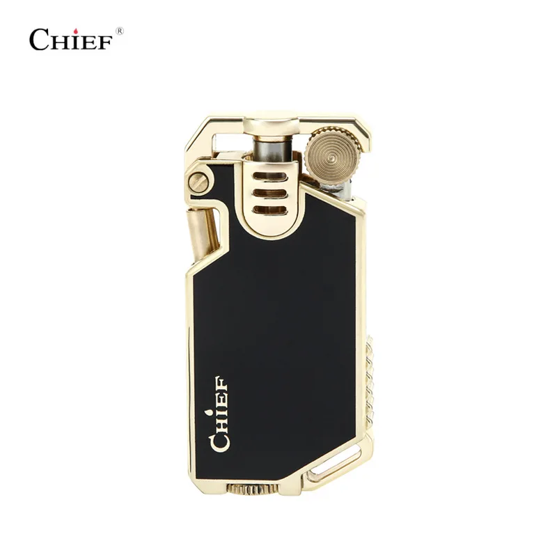 CHIEF Kerosene Windproof Lighter: Creative Design, Classic Resin Craft, High - end Luxury Gift for Men - Image 5