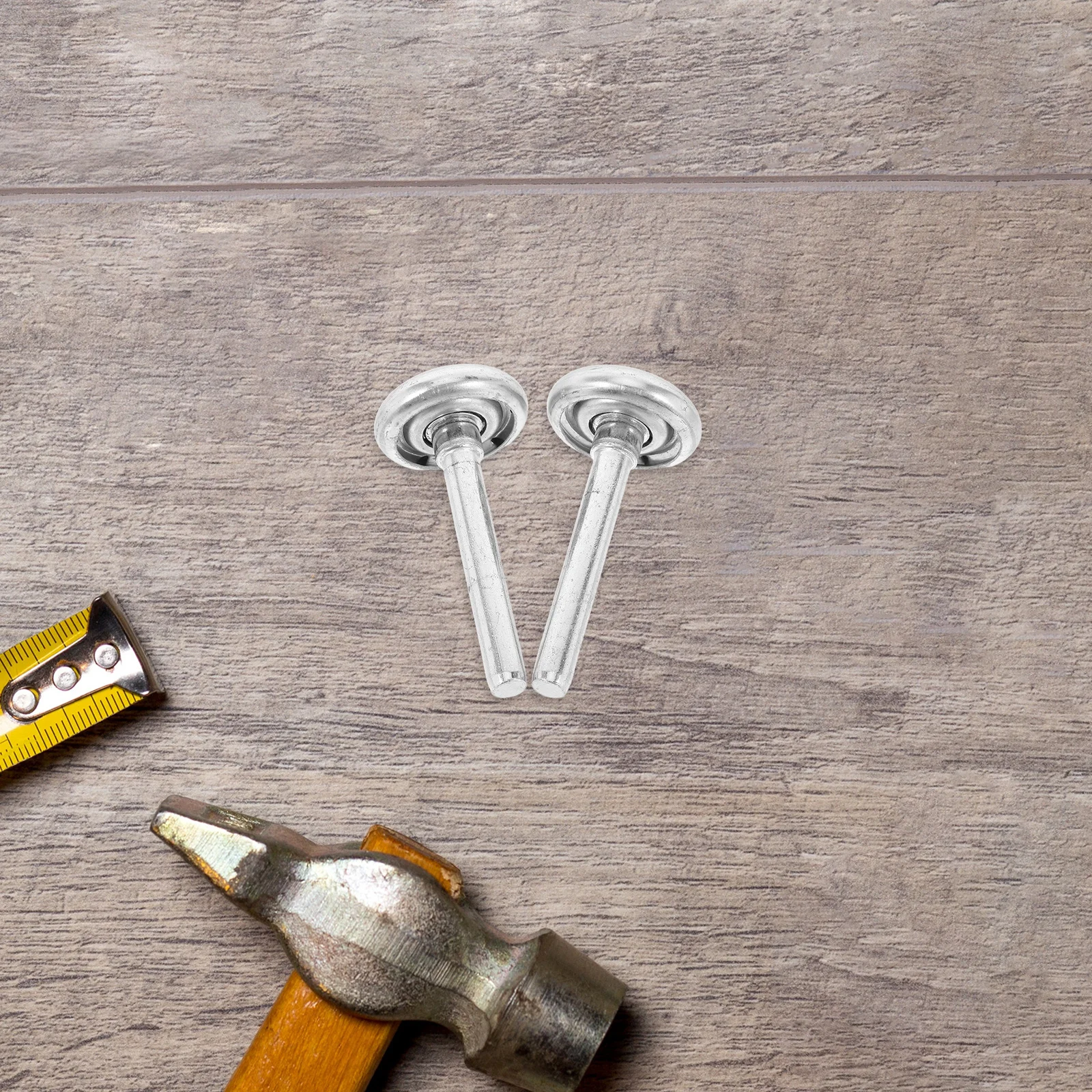 

2Pcs Garage Door Hardware Kit Metal Rollers Enhanced Safety Versatile Compatibility Smooth Operation