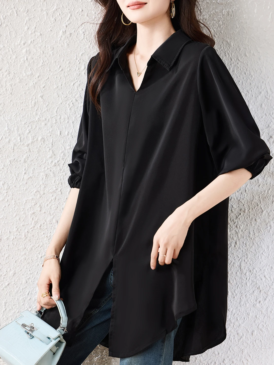 

Весна 2026: Модная женская одежда больших размеров, свободная, стройнящая, длинная, повседневная, легкая, ветрозащитная, тонкая модель, одежда для женщин.