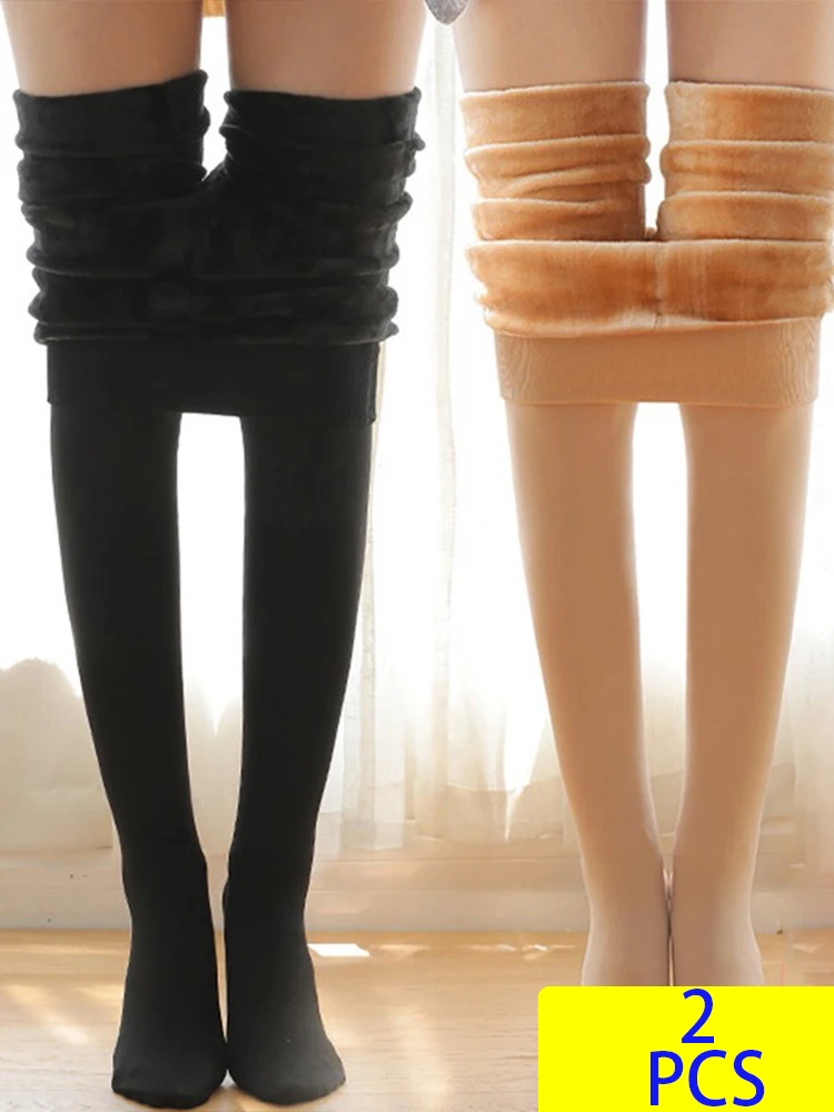 

Women Pantyhose Sexy Seamless High Waist Keep Warm Tight Pantyhose Thermal Velvet Thicken Winter Thick Leggings for Women Tights