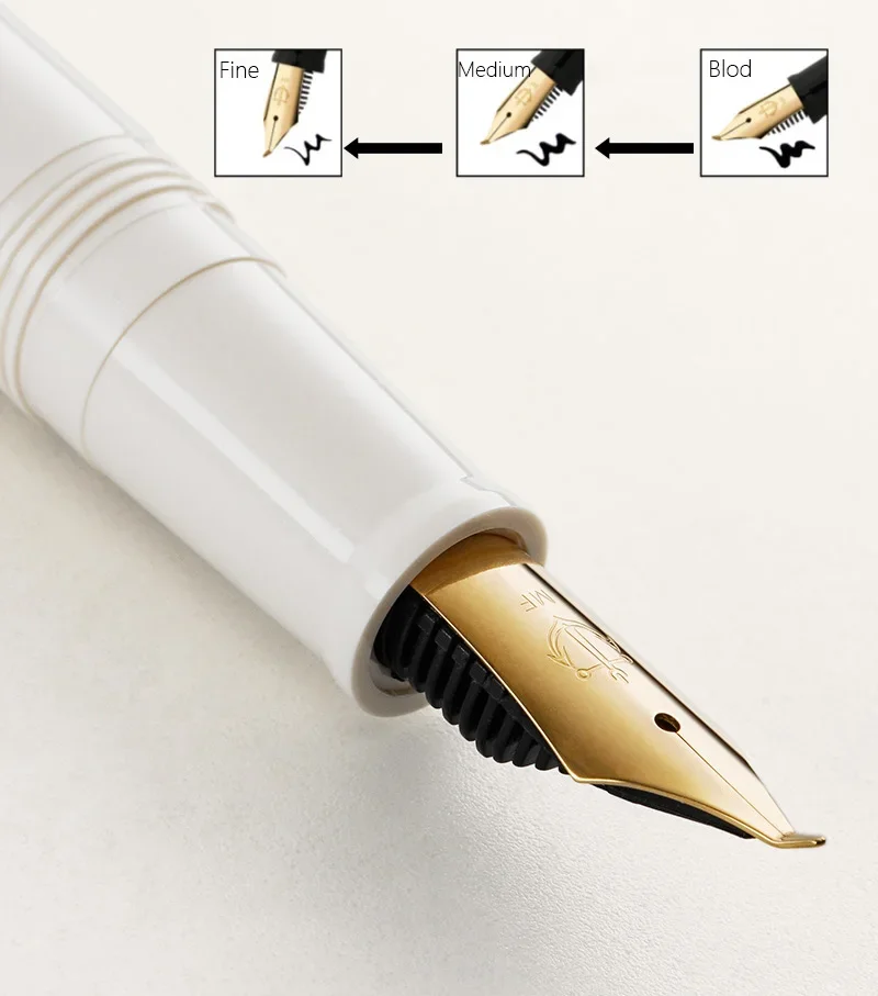 Oryginalne japońskie pióro wieczne Sailor 0127 Artistic - 40 °   & 55 °   Zakrzywiona stalówka, idealna do kaligrafii arabskiej i do użytku szkolnego. — zdjęcie produktu 4
