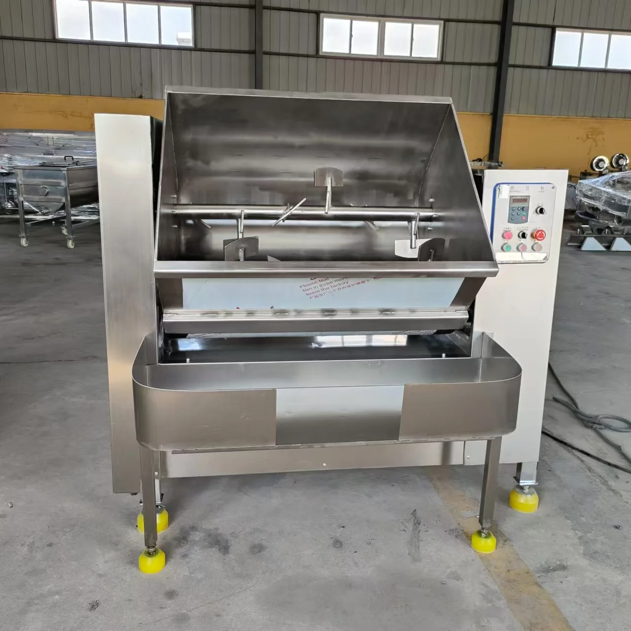 

Stainless Steel Meat Vegetable Sausage Stuffing Mixing Minced Meat Food Blender Machine