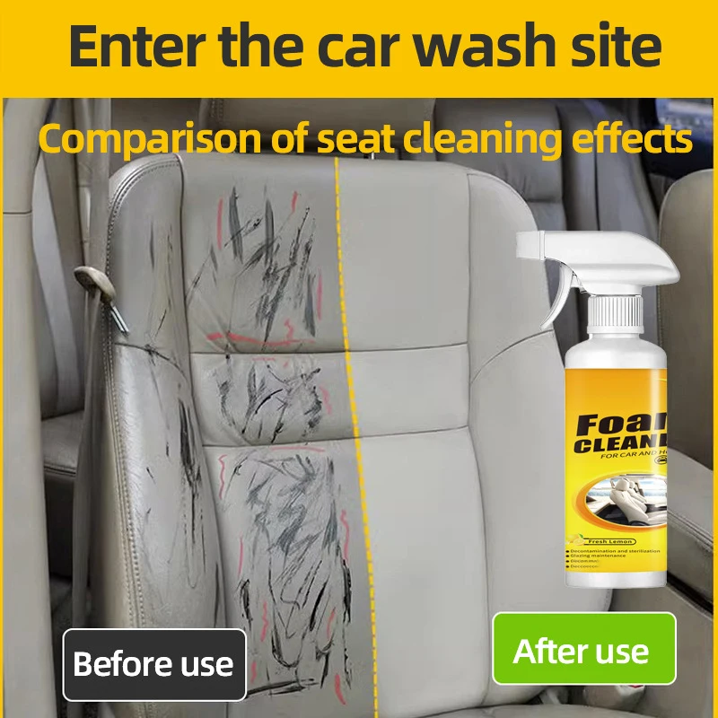 

Автомобильный многоцелевой очиститель пены, очиститель потолка/сиденья/интерьера/сильного дезактивационного средства