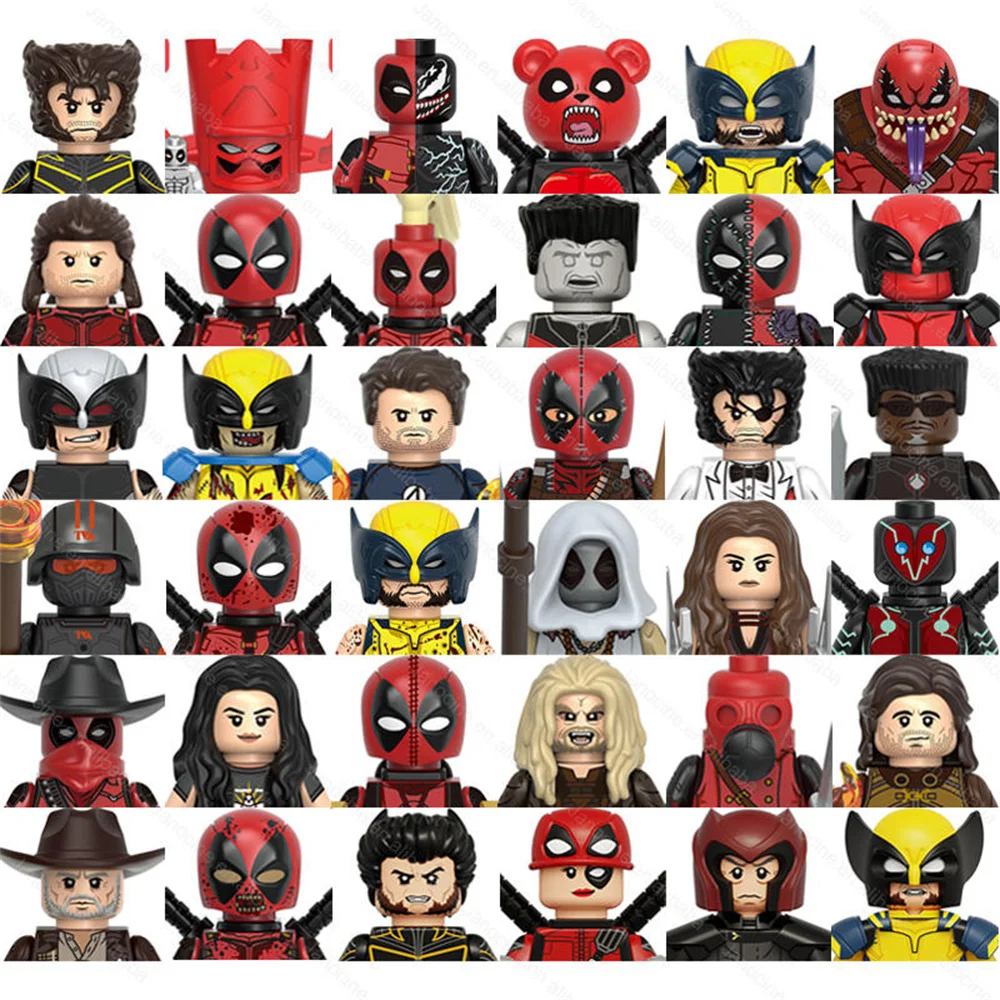 

Фантастическая фигурка DIsney 4, KT1070, фигурка невидимой женщины, человеческий факел, сборка игрушек для детей