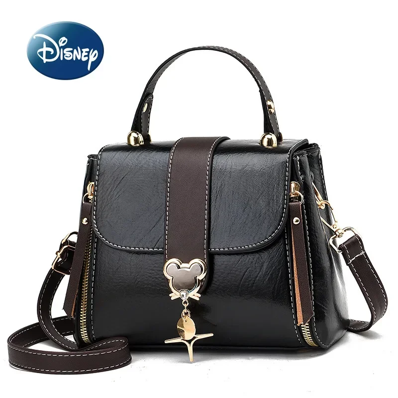 Disney Mickey New Women's Handbag Luxury Brand Fashion Women's Shoulder Messenger Bag Large Capacity High Quality Women's Bag