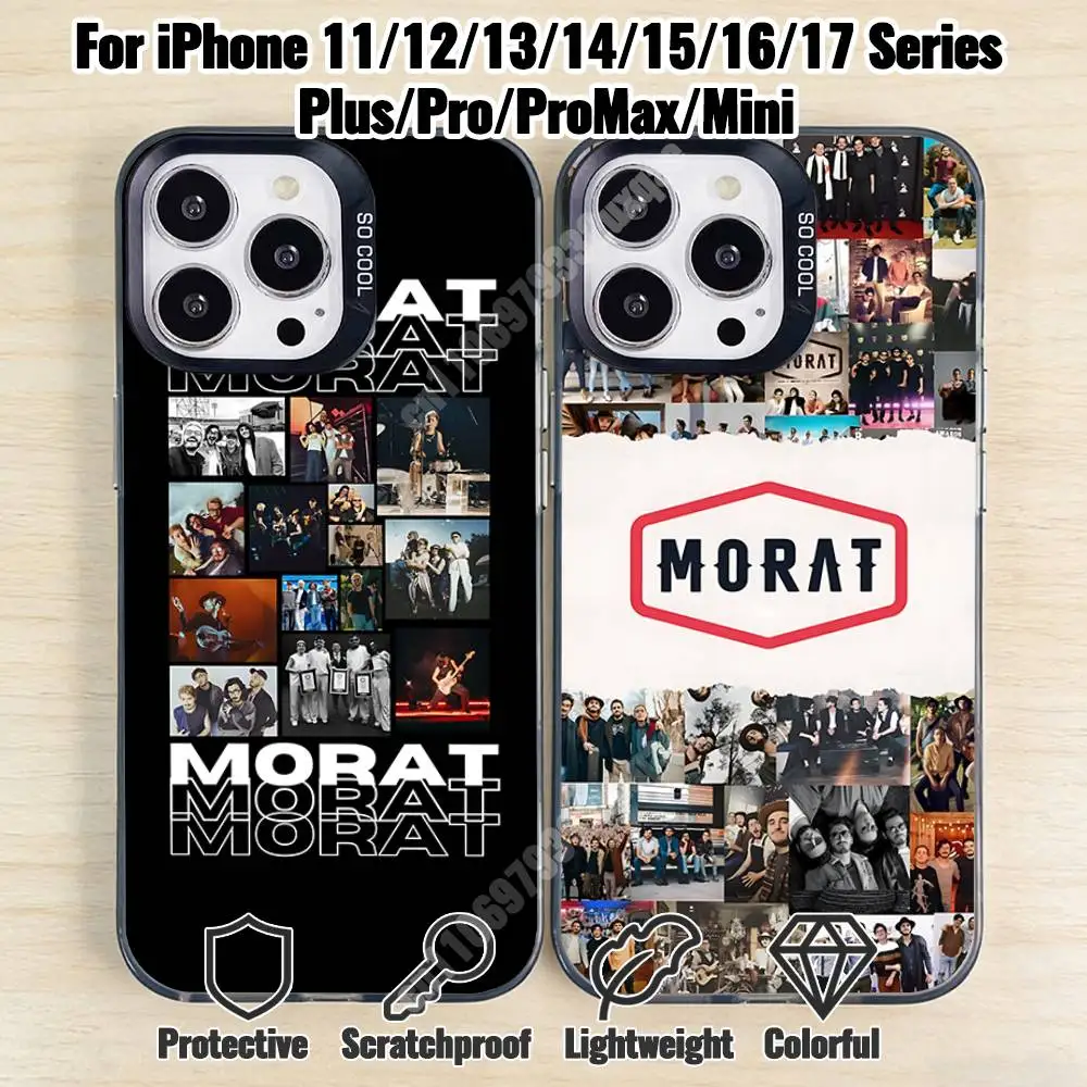 

M-Morat Band Ya Es Manana Phone Case for iPhone 17 16 15 Max Mini 14 13 Pro Plus 12 11 X XS Air IMD Cover