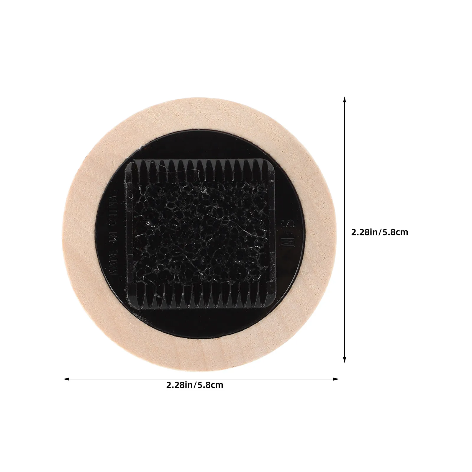 2Pcs Walnut Wood Bow Hair Comb Cleaner Violin Viola Cello Bow Detangler Rosin Removal Tool String Instrument Care Accessory - view 3