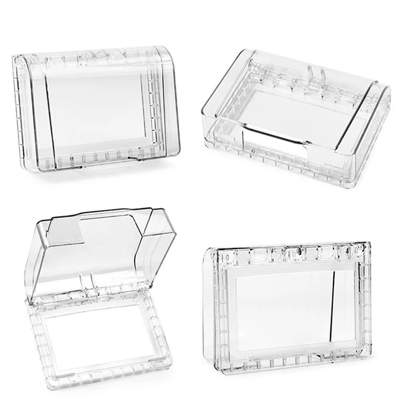 1Pc Zelfklevende Waterdichte Elektrische Plug Cover Splash Box Sockets Switch Protection Box Protector Badkamer Benodigdheden