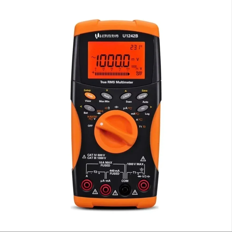 U1242B Handheld Digital Multimeter, 4 Digit, Basic