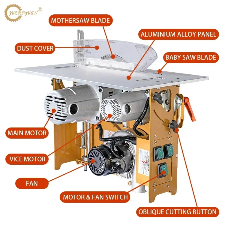 High Accuracy Panel Saw Woodworking Machinery Good Price Dust Free Eletronic Saw