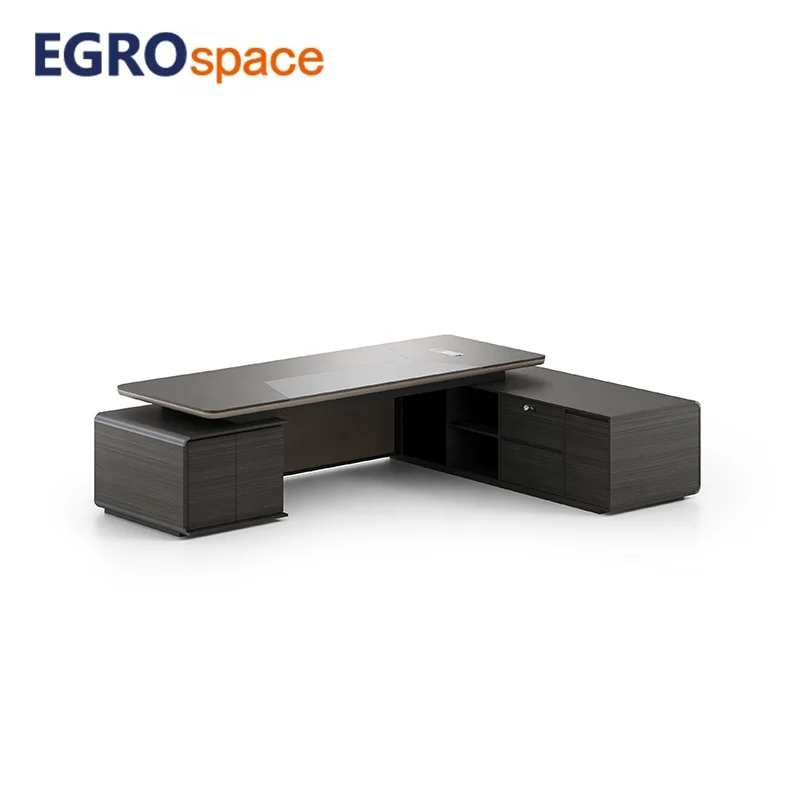 Furniture Executive Office Desk Modern Luxury Ceo Manager Organizer Director Table