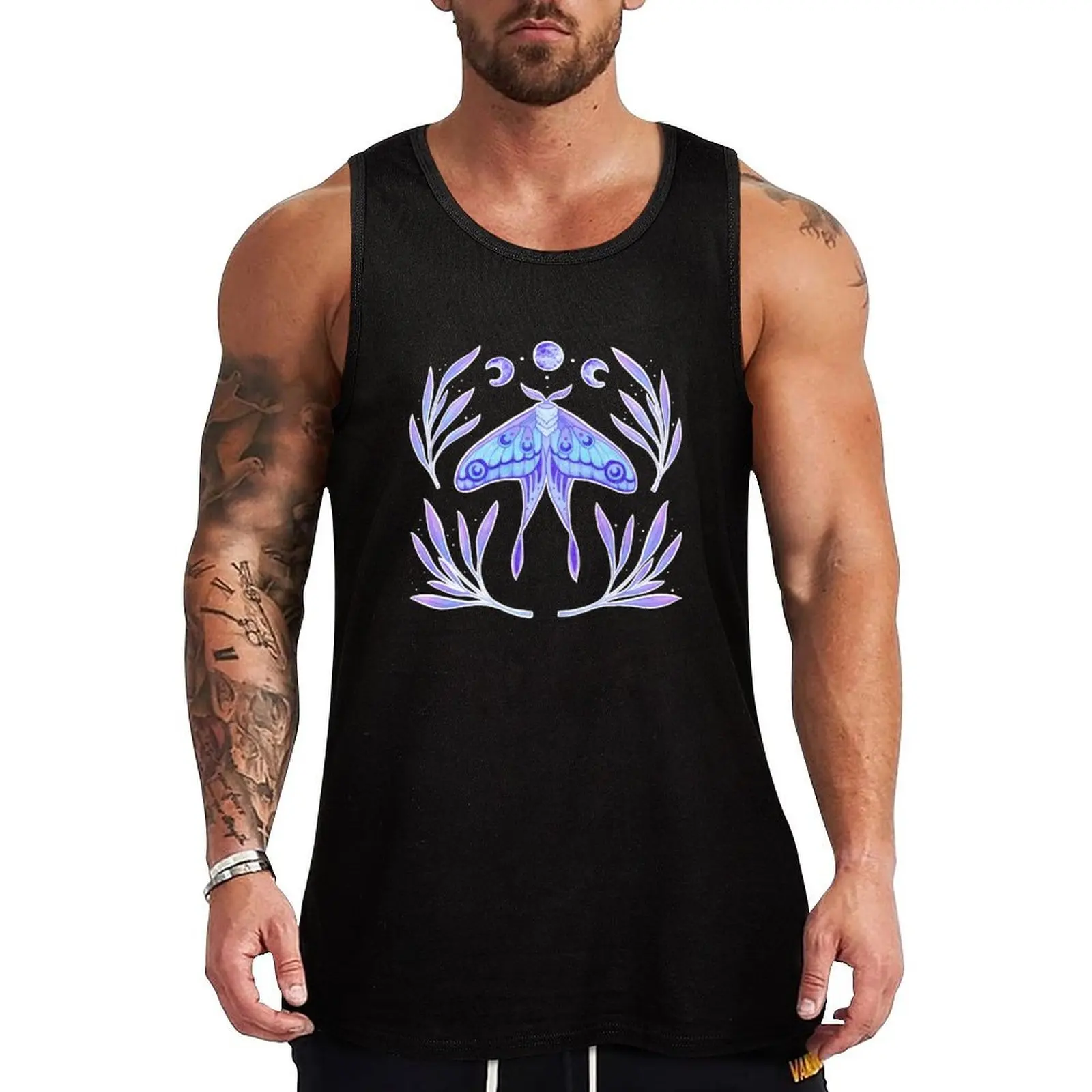 Magical Moth | Nikury Tank Top Thin Breathable Tank Top Summer Cool Sleeveless Top