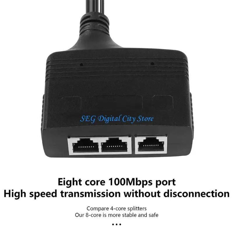

U75B 3 Порт -порт 100 Мбит / с сети переключатель сети RJ45