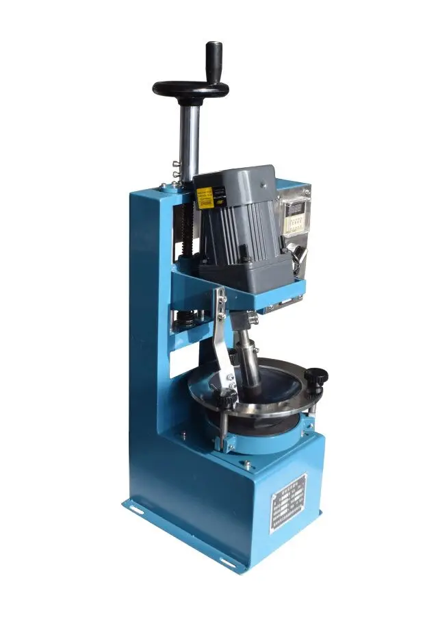 5インチ瑪瑙乳鉢と乳棒付きの実験室用自動瑪瑙乳鉢粉砕機