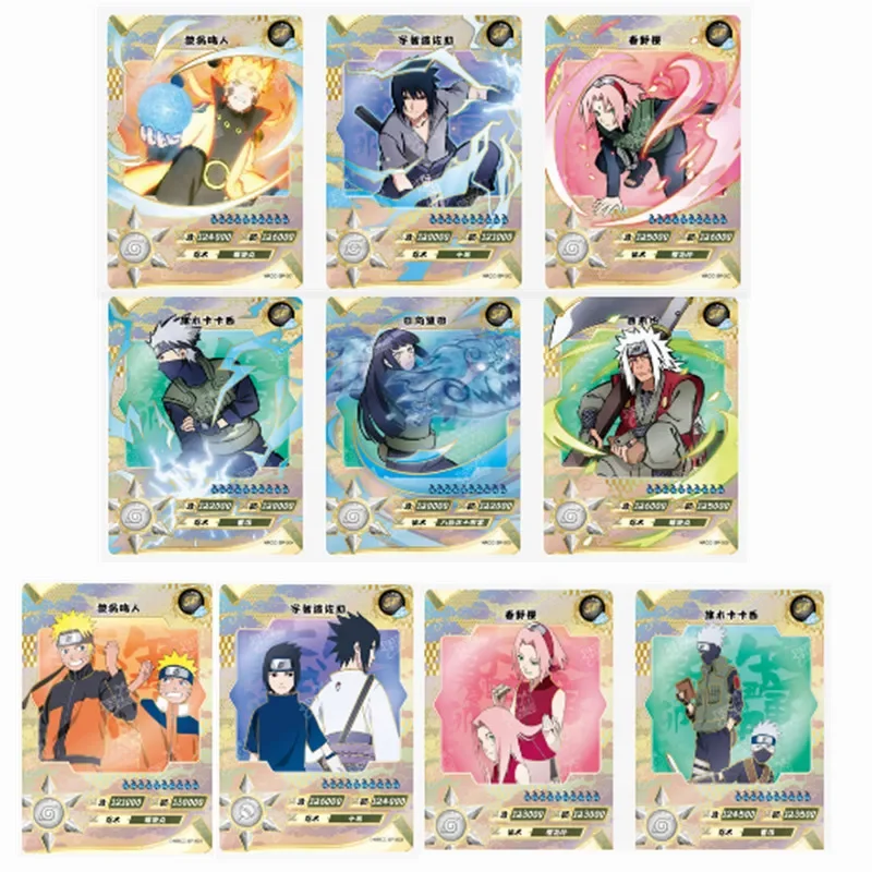 Kayou Naruto CardAnime Cards The Naruto Ninja Age XR PR PTR SP MR UR N Limited Collection Card TCG Grade Toys for Boys GIft