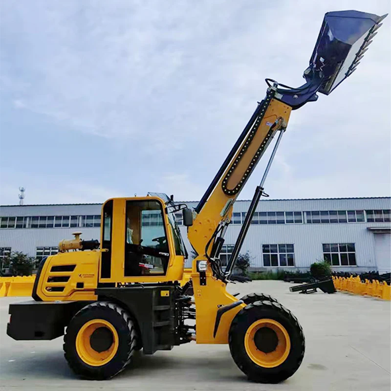الجرافة ذات العجلات المدمجة من النوع الزراعي والآلات البناء مبيعات المصنع مباشرة متعددة الوظائف المصنوعة في الصين #1